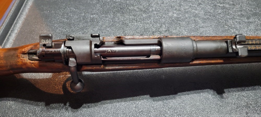 Russian Capture J. P. Sauer Mauser K98k S/147 1937 Code Rifle-img-2