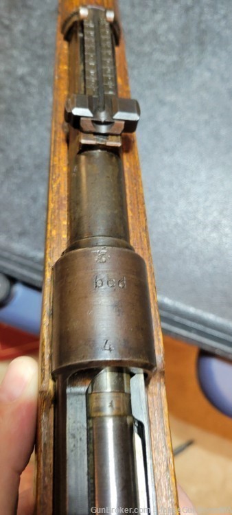 1944 Gustloff Werke Weimar Mauser K98k BCD 4 Code Rifle-img-2