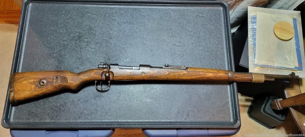1944 Gustloff Werke Weimar Mauser K98k BCD 4 Code Rifle-img-0