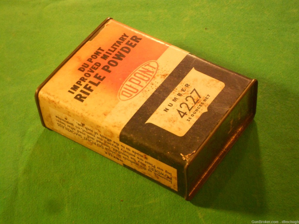 Vintage Dupont Powder Can, Gunpowder Can-img-6