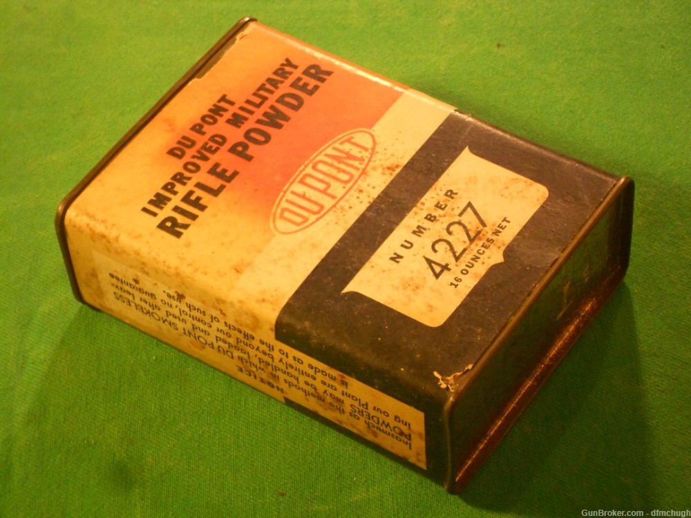 Vintage Dupont Powder Can, Gunpowder Can-img-1