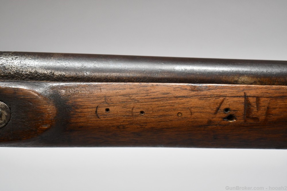 Cut Down Antique British Tower Musket 1862 Dated 60 Caliber READ-img-6