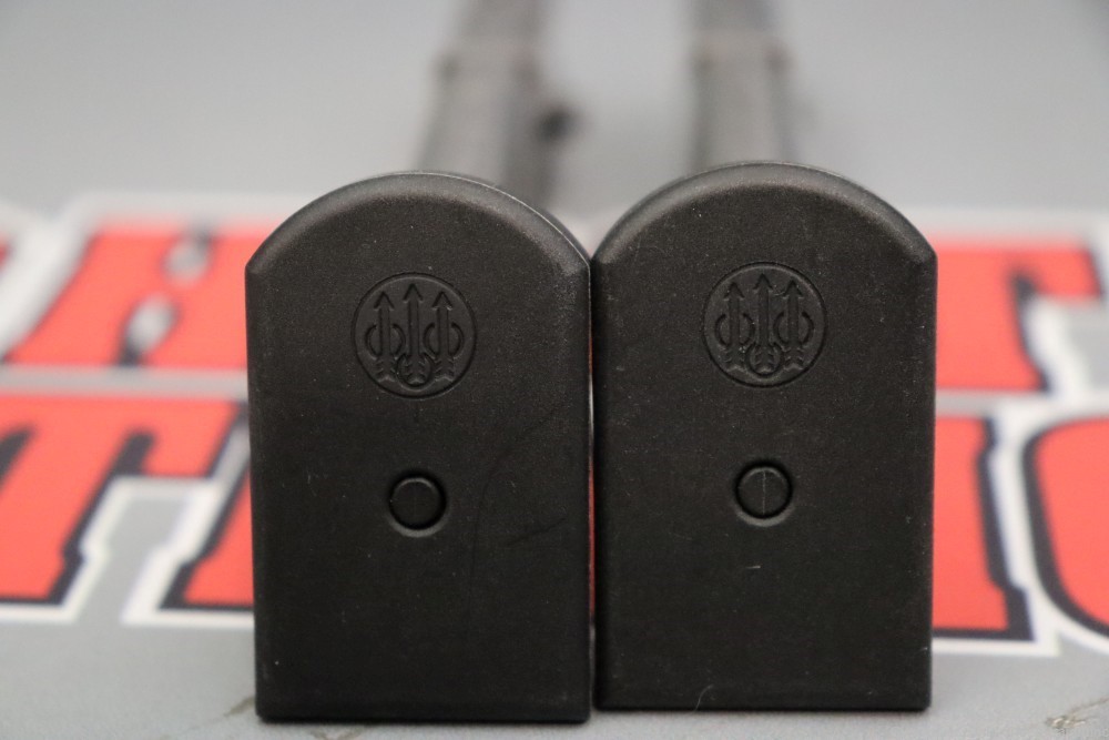 Lot O' Two (2) Beretta M9-22, M9A1-22 .22LR 15rd Mags (OEM)-img-2