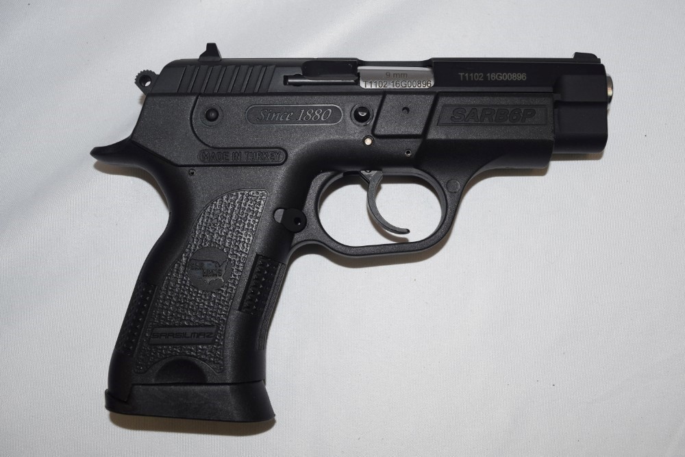 SAR Arms SARB6P, 9mm, 3 3/4" bbl, 2 Mags, Orig. Case, LNIB-img-1
