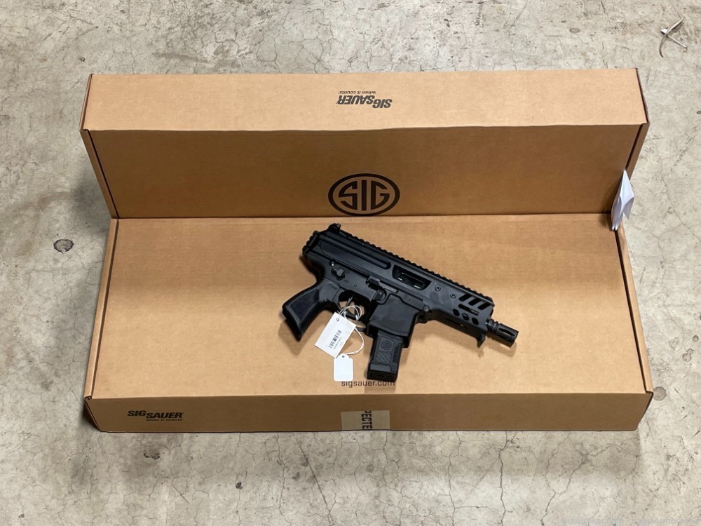 New! Sig Sauer MPX Copperhead 4.5" PMPX-4B-CH-NB Buy Now! Free Shipping!-img-0
