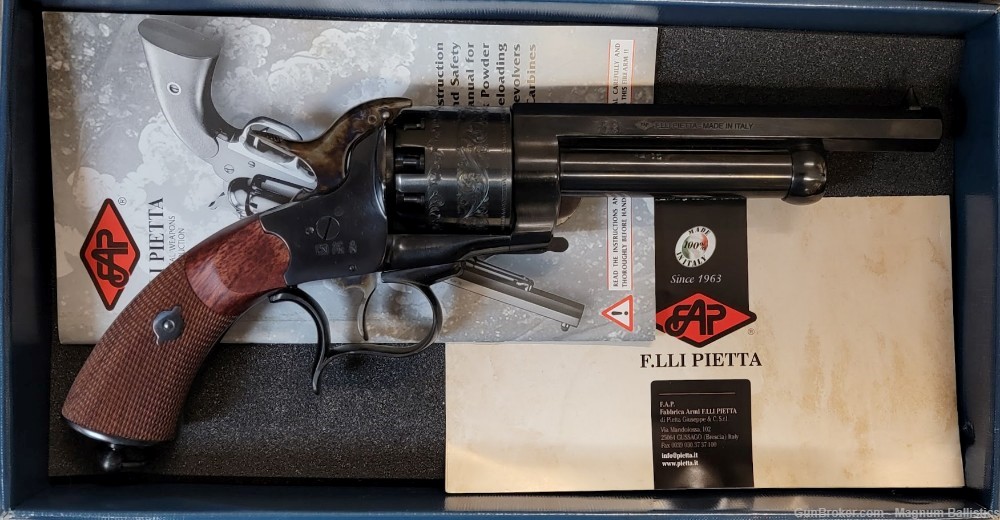 USED Pietta Le Mat Revolver .44 Cal-img-1