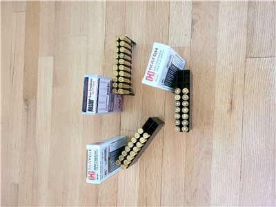 Hornady Match 6mm Creedmore ammo 108 gr  Eld Match & Nosler 6mm Cr..70 gr 