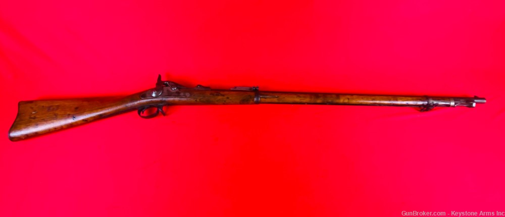 US Springfield 1873 Trapdoor Black Powder Rifle in 45-70-img-0