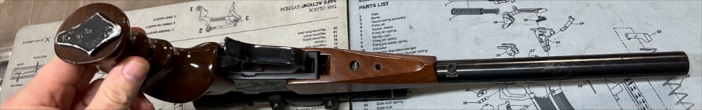 Thompson Center Contender .445 Super 14" Pistol w/ Leupold 2x scope T/C -img-3