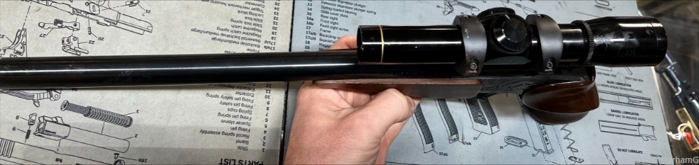 Thompson Center Contender .445 Super 14" Pistol w/ Leupold 2x scope T/C -img-5