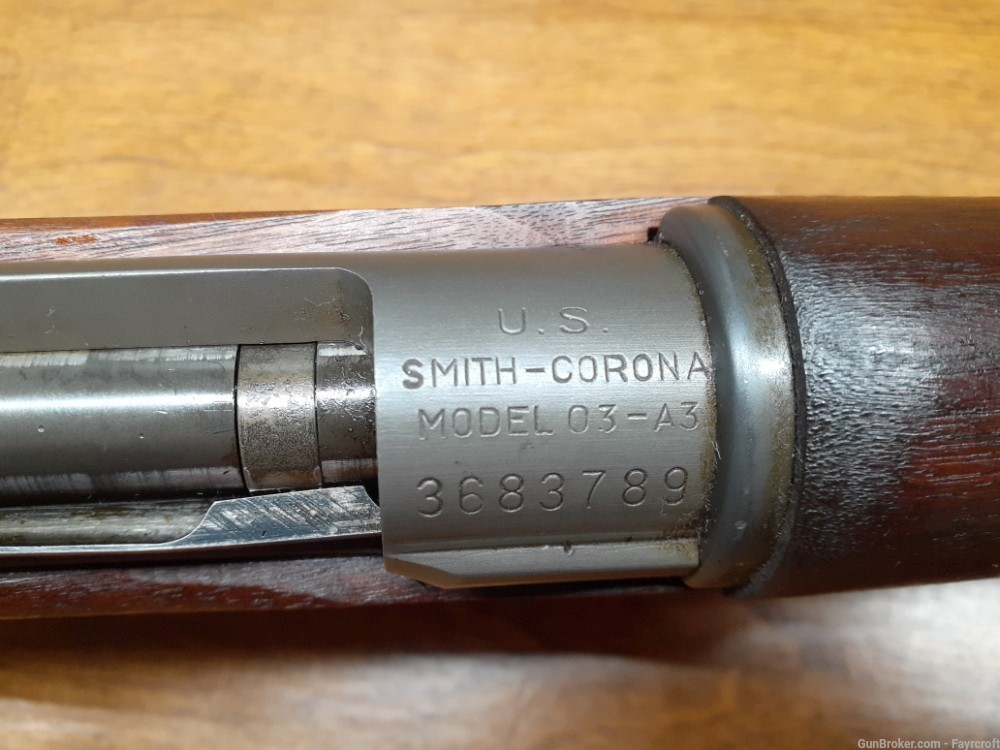 Beautiful WWII 1903A3 Smith Corona Rifle 1943 6 Groove -img-24