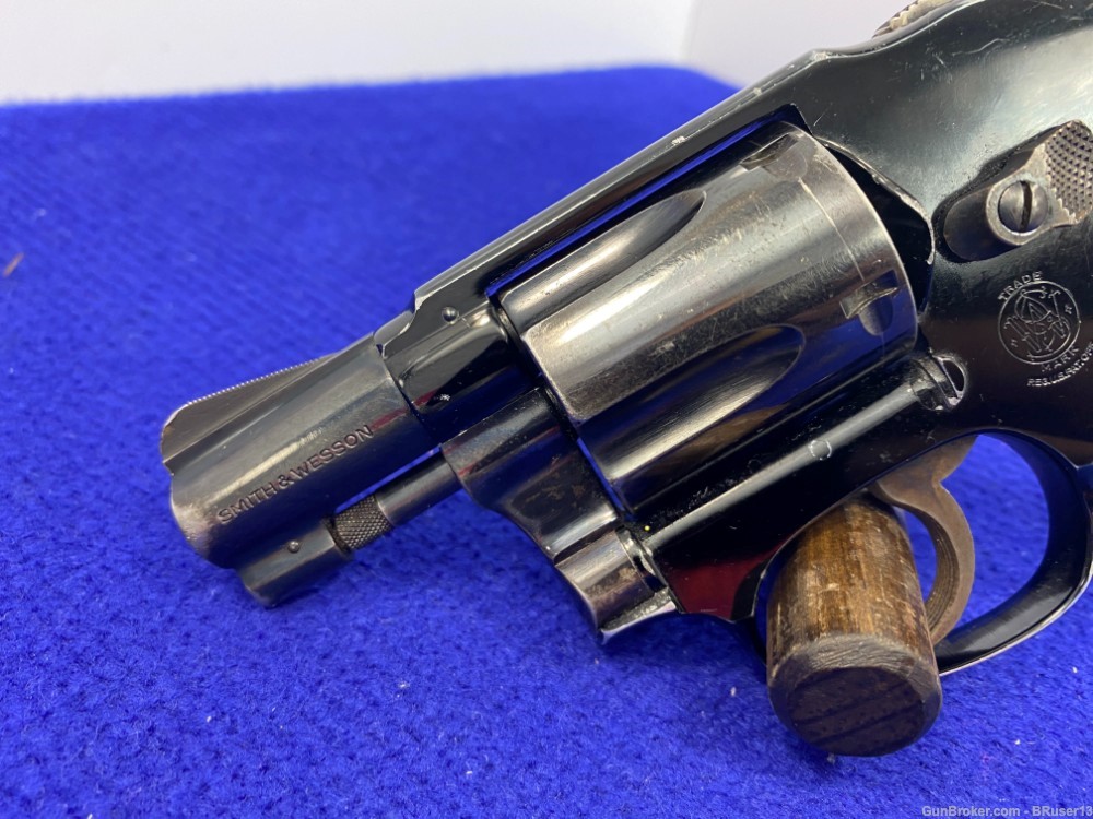 Smith Wesson 38 (No-Dash) .38 Spl Blue 2" *AMAZING BODYGUARD AIRWEIGHT*-img-6