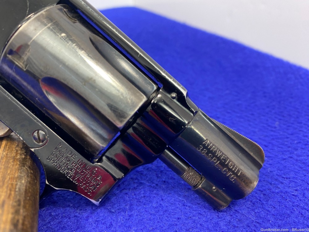 Smith Wesson 38 (No-Dash) .38 Spl Blue 2" *AMAZING BODYGUARD AIRWEIGHT*-img-15