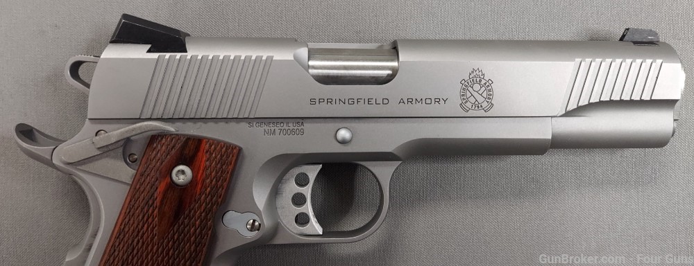 Used Springfield 1911 TRP Semi-Auto Pistol 45 ACP 5" Barrel 7 Rounds 2 Mags-img-3