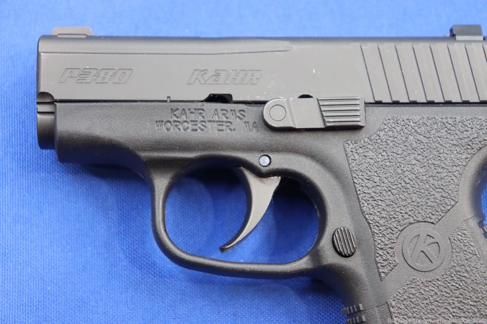 KAHR ARMS Model P380 Pistol DIAMOND BLACK Compact 380ACP NIGHT SIGHT 4-MAGS-img-2