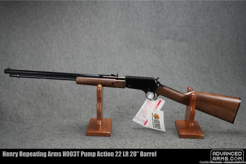 Henry Repeating Arms H003T Pump Action 22 LR 20” Barrel-img-1