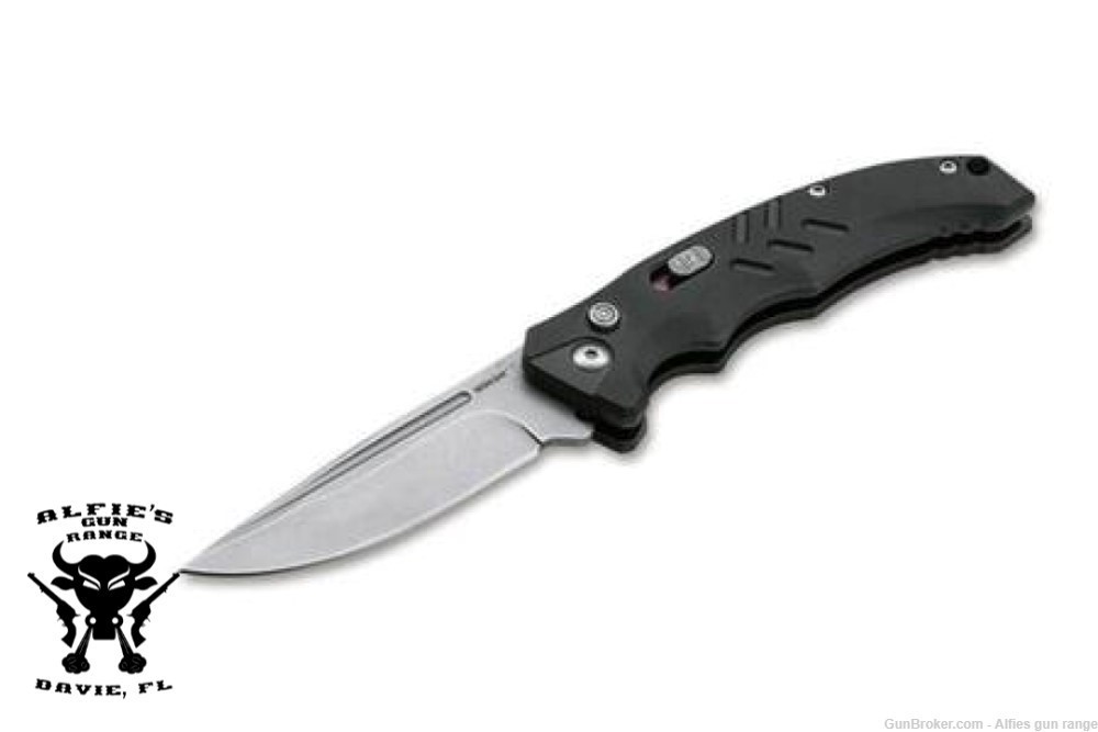 Boker Plus Intention II Auto Folding Knife 3.15" Drop Point Blade Black G10-img-0