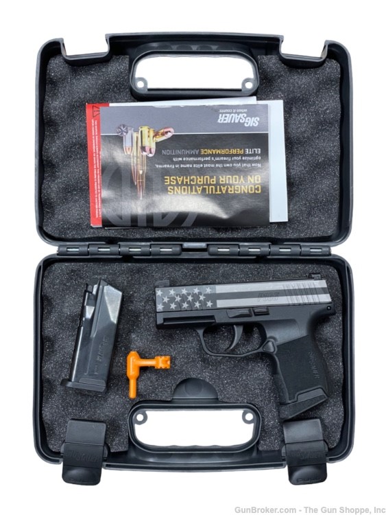  Sig Sauer P365 Freedom Model 9mm  two magazines and original box-img-1
