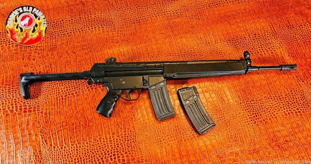 Desirable Pre-Ban Heckler & Koch HK 93 Date Code HH 1977 Semi-Auto Rifle-img-1