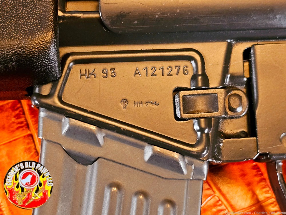 Desirable Pre-Ban Heckler & Koch HK 93 Date Code HH 1977 Semi-Auto Rifle-img-9