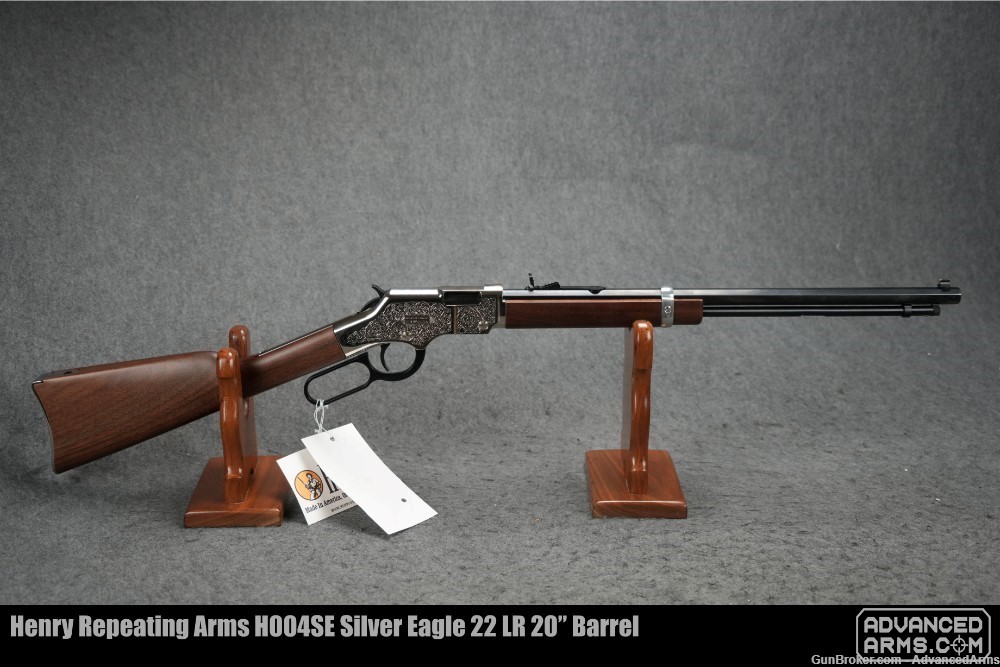 Henry Repeating Arms H004SE Silver Eagle 22 LR 20” Barrel-img-0