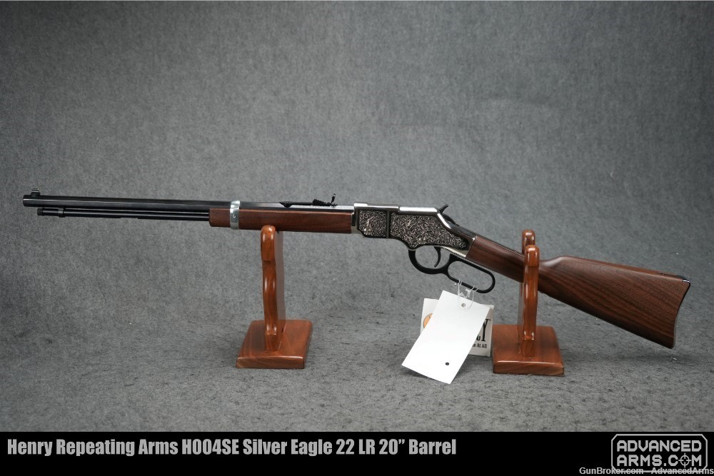 Henry Repeating Arms H004SE Silver Eagle 22 LR 20” Barrel-img-1