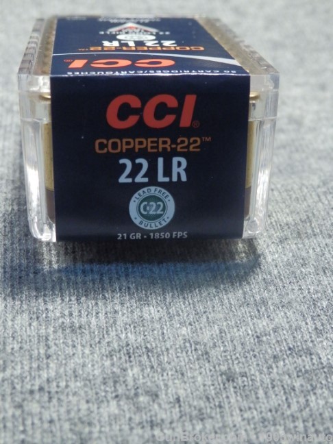CCI Copper 22 LR 2015 SEALED NOTE-img-1