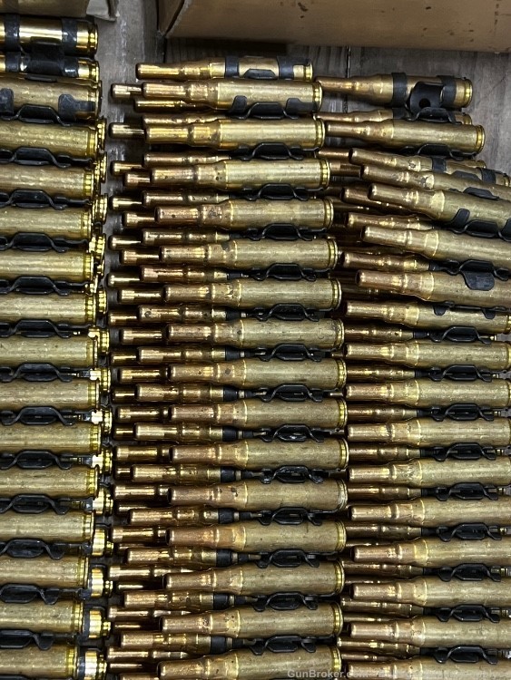 7.62 Nato linked blank ammunition 400 rounds 1977 lake city -img-1