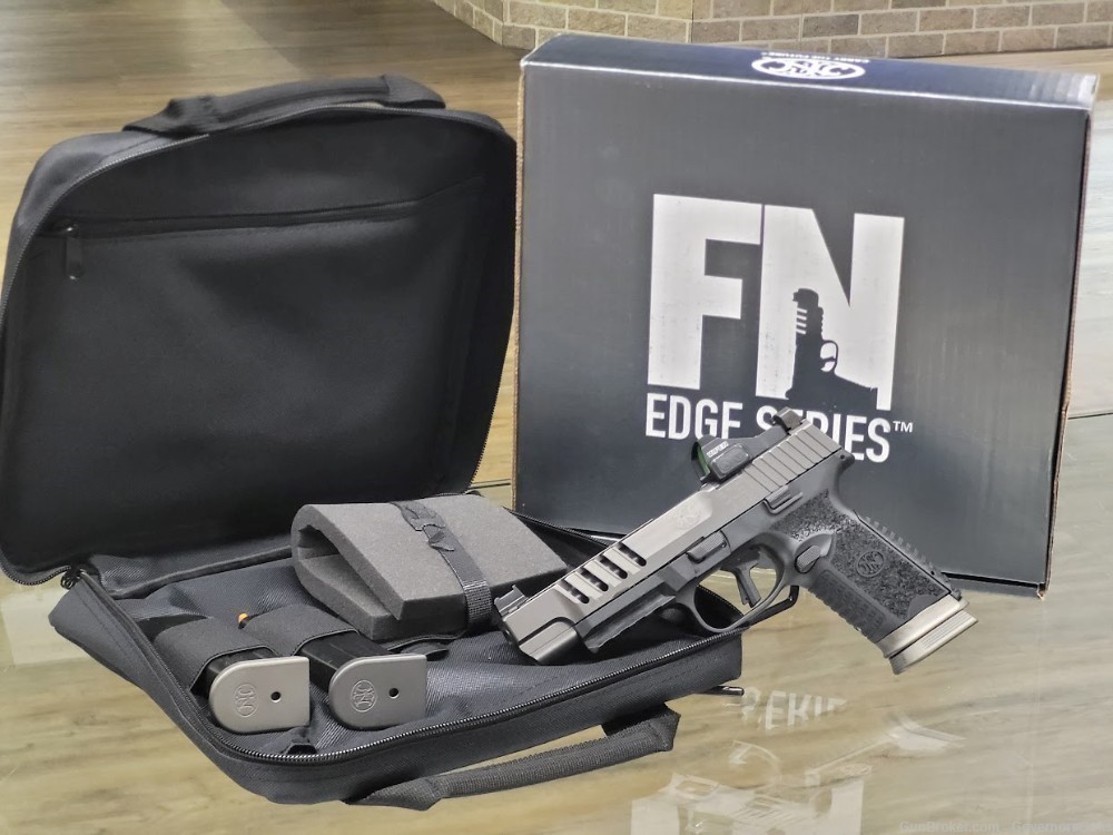 FN 509 LS EDGE 9mm pistol with Vortex Viper red dot sight-img-0