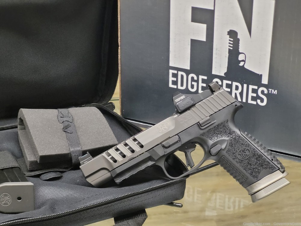 FN 509 LS EDGE 9mm pistol with Vortex Viper red dot sight-img-1