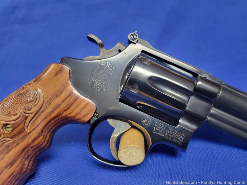 Smith & Wesson Model 29-2 Double-Action .44 mag 4" Blued w/ Wood Grips S&W-img-3