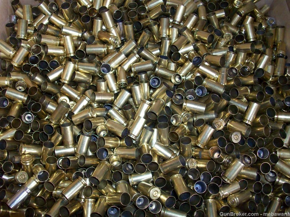 1,000+ 9 MM BRASS  CASES CLEANED/INSPECTED-img-0