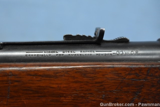 Winchester Model 1886 Lightweight Take-Down rifle in 33WCF made 1922-35-img-8