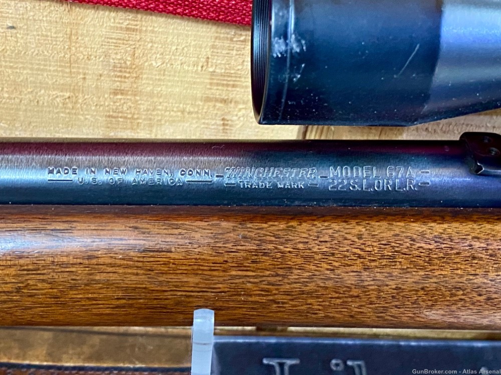 Winchester Model 67A .22 S/L/LR with 4x32 Scope-img-7