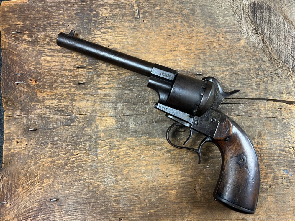  LeFacheaux Pinfire Revolver Brevette Marked -img-2