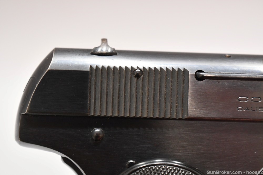 Nice Colt Model 1903 Type III Semi Auto Pistol 32 ACP 1922 C&R-img-4
