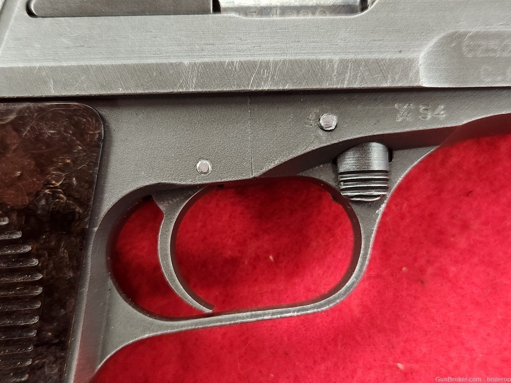 Czech CZ 52 pistol, 7.62x25 w/ holster and 2 magazines-img-6