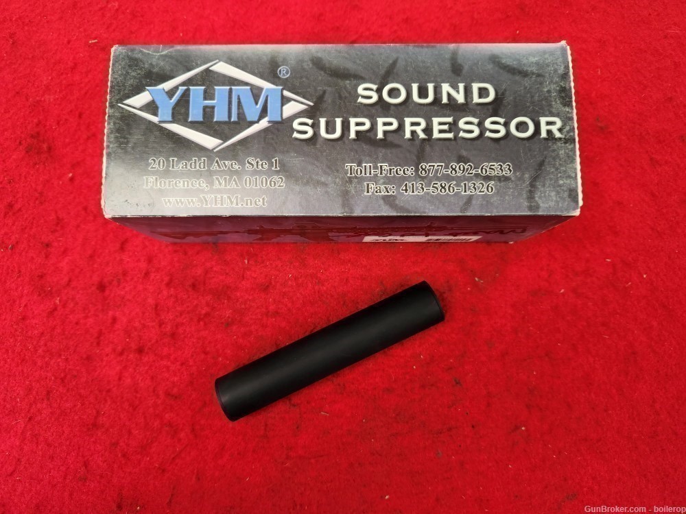 Brand new, NOS YHM .22 Mite Suppressor, complete!-img-0