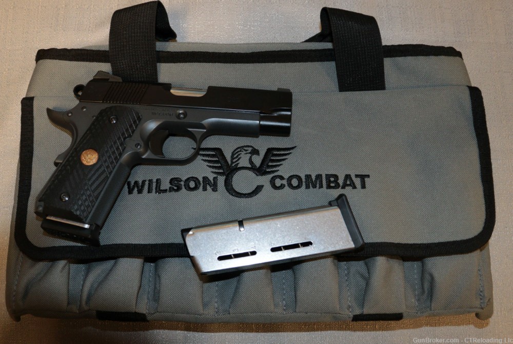 Wilson Combat CQB 45 Acp 4" Barrel (2) Mags Softcase-img-1