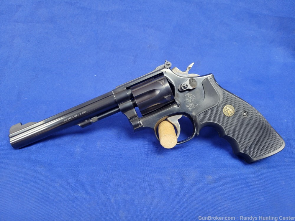 Smith & Wesson Model 17-5 Double Action .22 LR Revolver 6" Barrel S&W-img-0