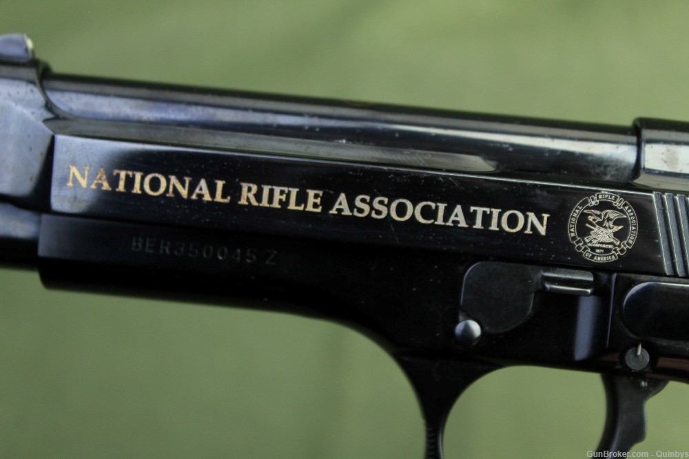 NRA Edition Beretta Model 92 EL 92EL 9mm Semi Auto Pistol #95-img-16