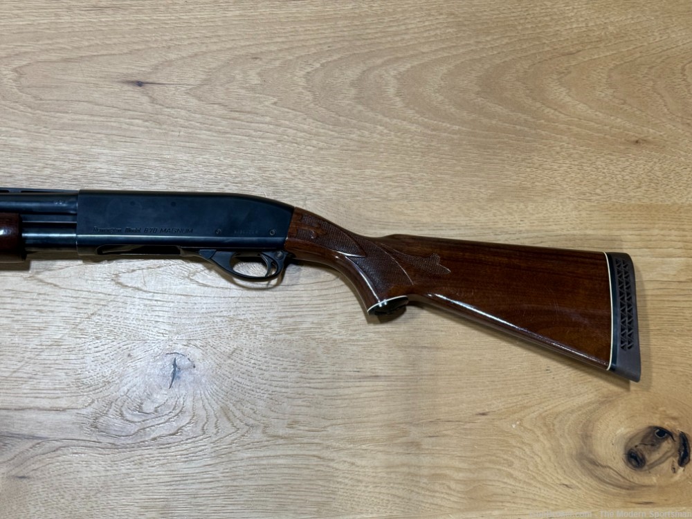 Remington 870 Magnum 12 Gauge 12GA Pump Action Shotgun Hunting Full Choke-img-7