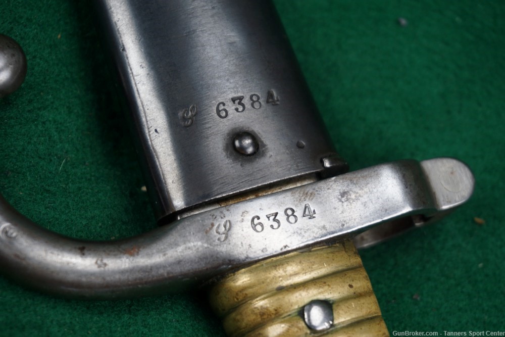French Model 1866 Military Chasspot Bayonet ¢1 Start No Reserve-img-30