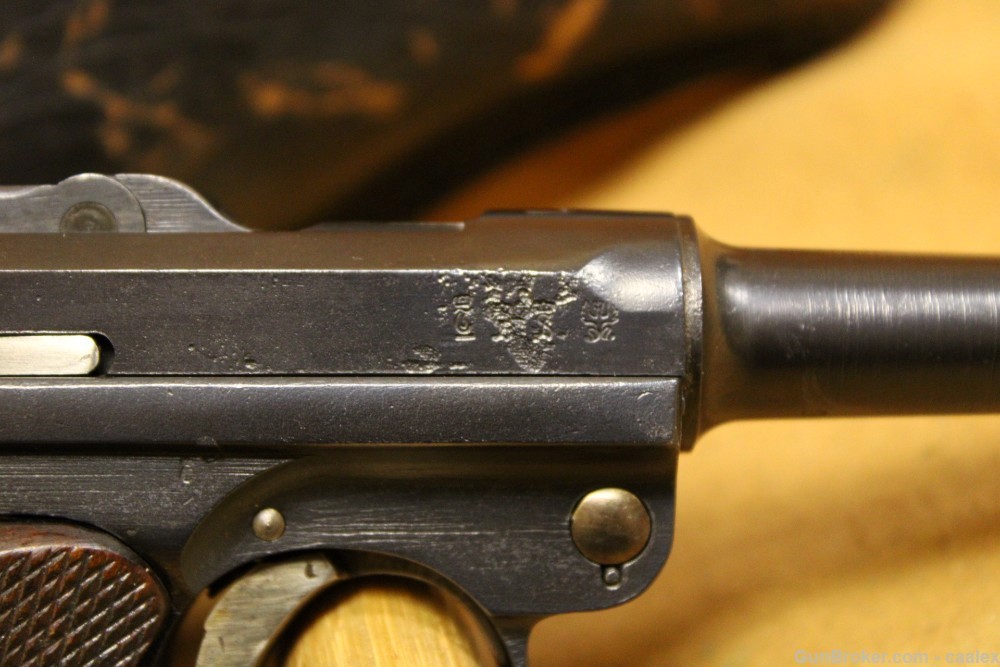 DWM Luger SS-Marked w/ Holster (WW1 German)-img-14