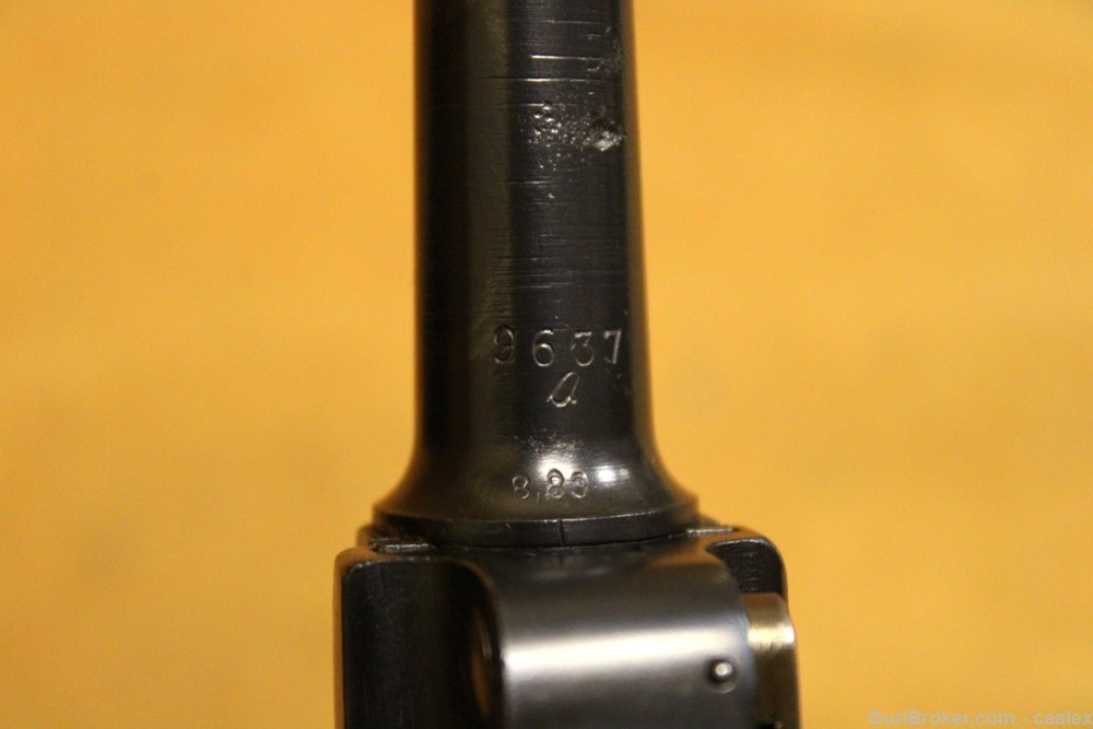 DWM Luger SS-Marked w/ Holster (WW1 German)-img-12