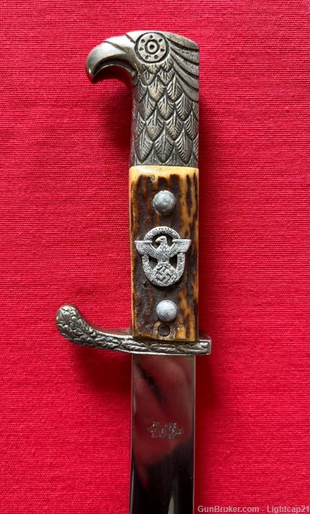 Authentic WW2 German Police Dagger by Fr. Aug. Muhlenfeld Barmen-img-1