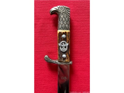 Authentic WW2 German Police Dagger by Fr. Aug. Muhlenfeld Barmen