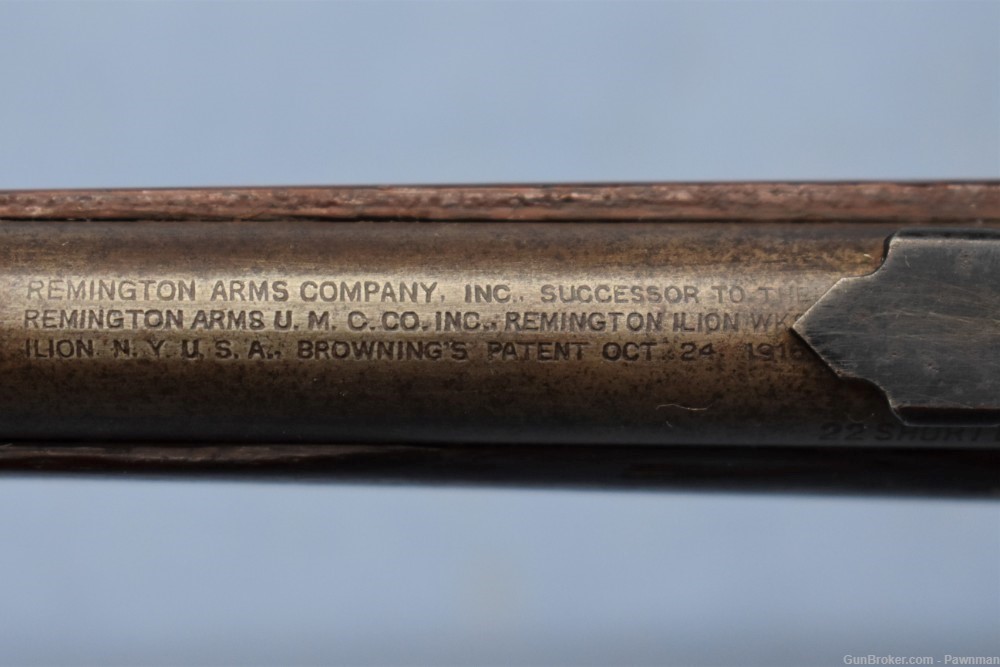 Remington Model 24 in 22 Short made Feb 1934  Gunsmith Special-img-9
