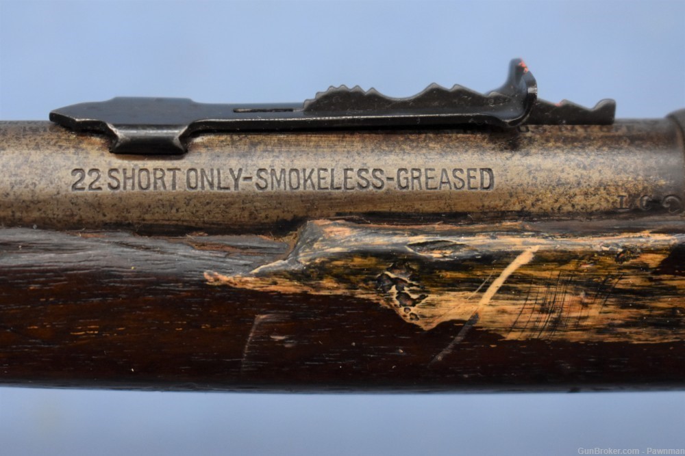 Remington Model 24 in 22 Short made Feb 1934  Gunsmith Special-img-11