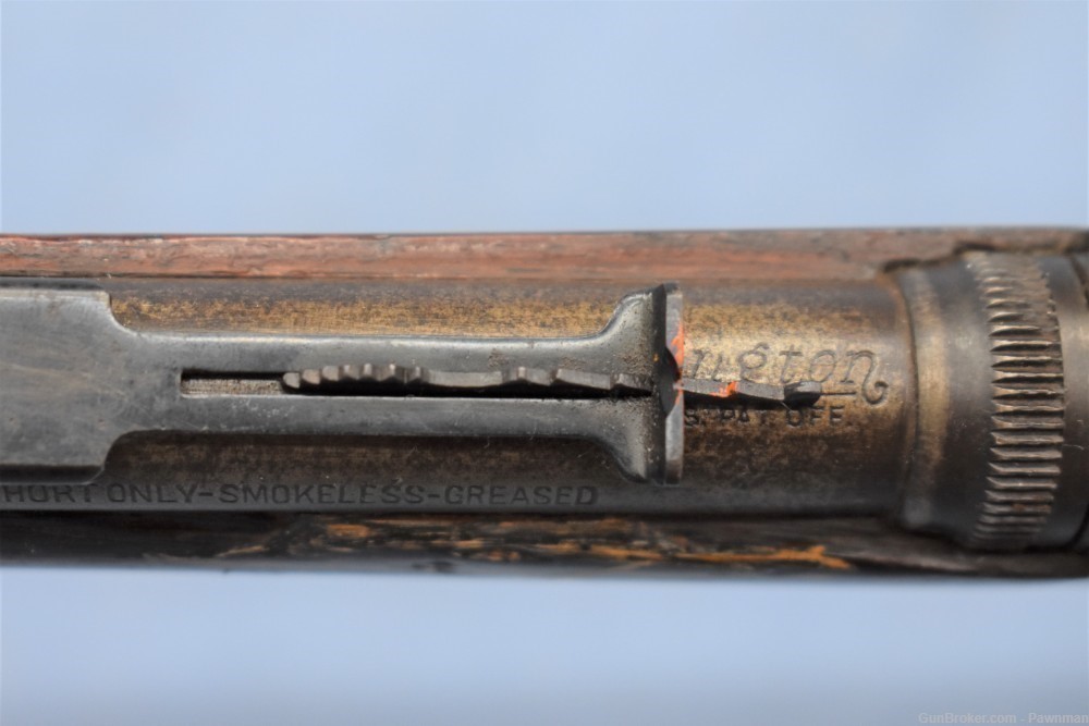 Remington Model 24 in 22 Short made Feb 1934  Gunsmith Special-img-10
